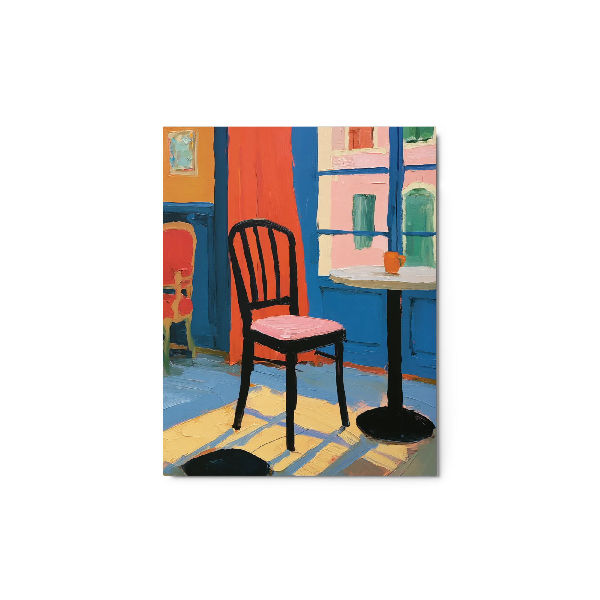 Sunlit Cafe Corner