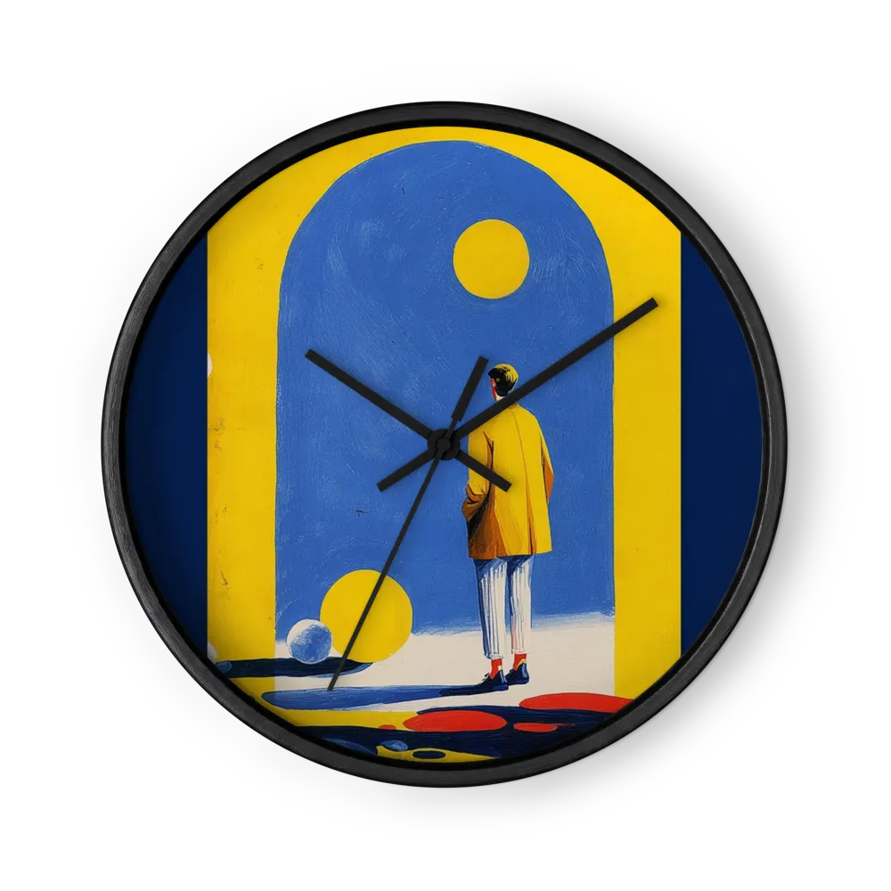 The Yellow Archway | Wall Clock
