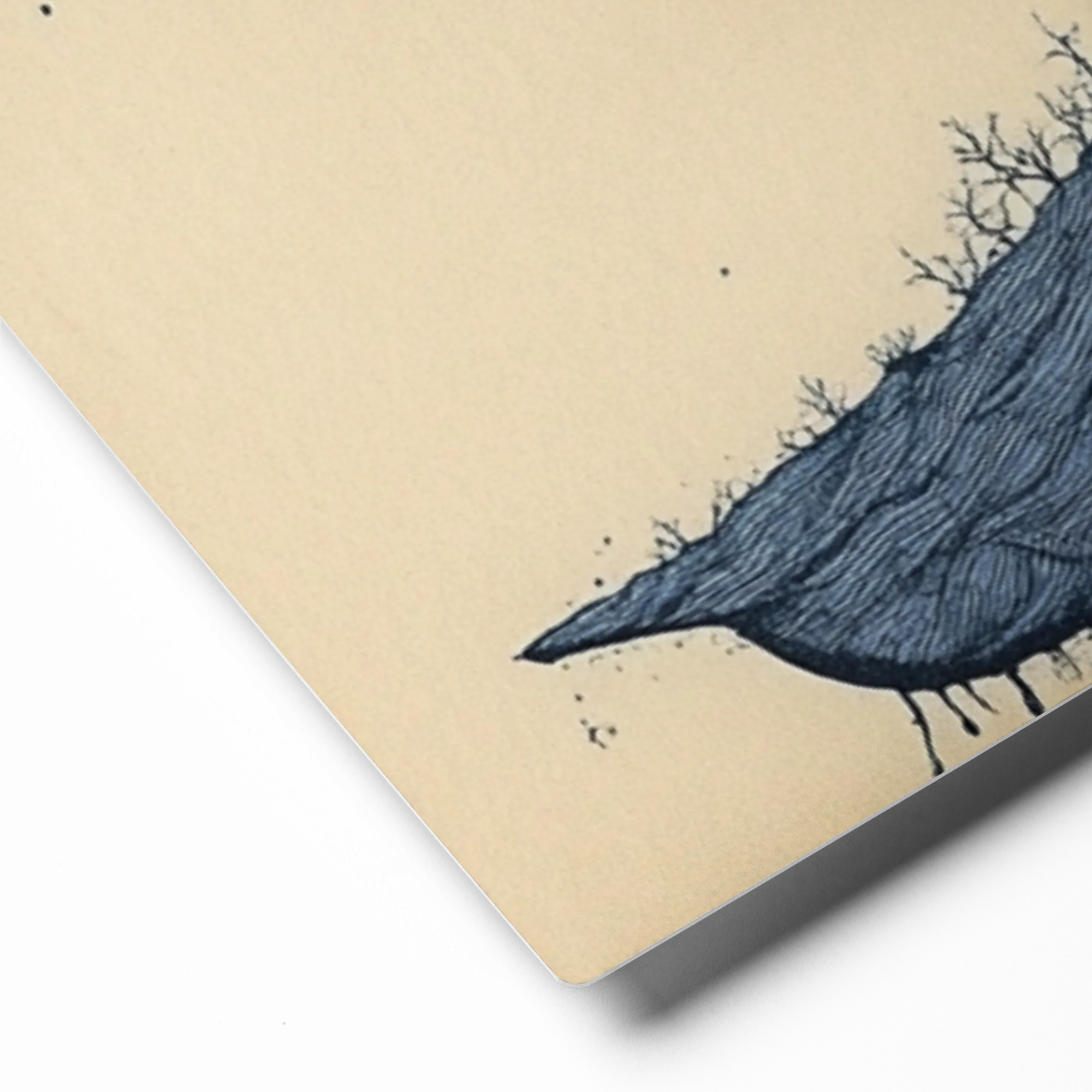 Whimsical Bare Tree | Art Print