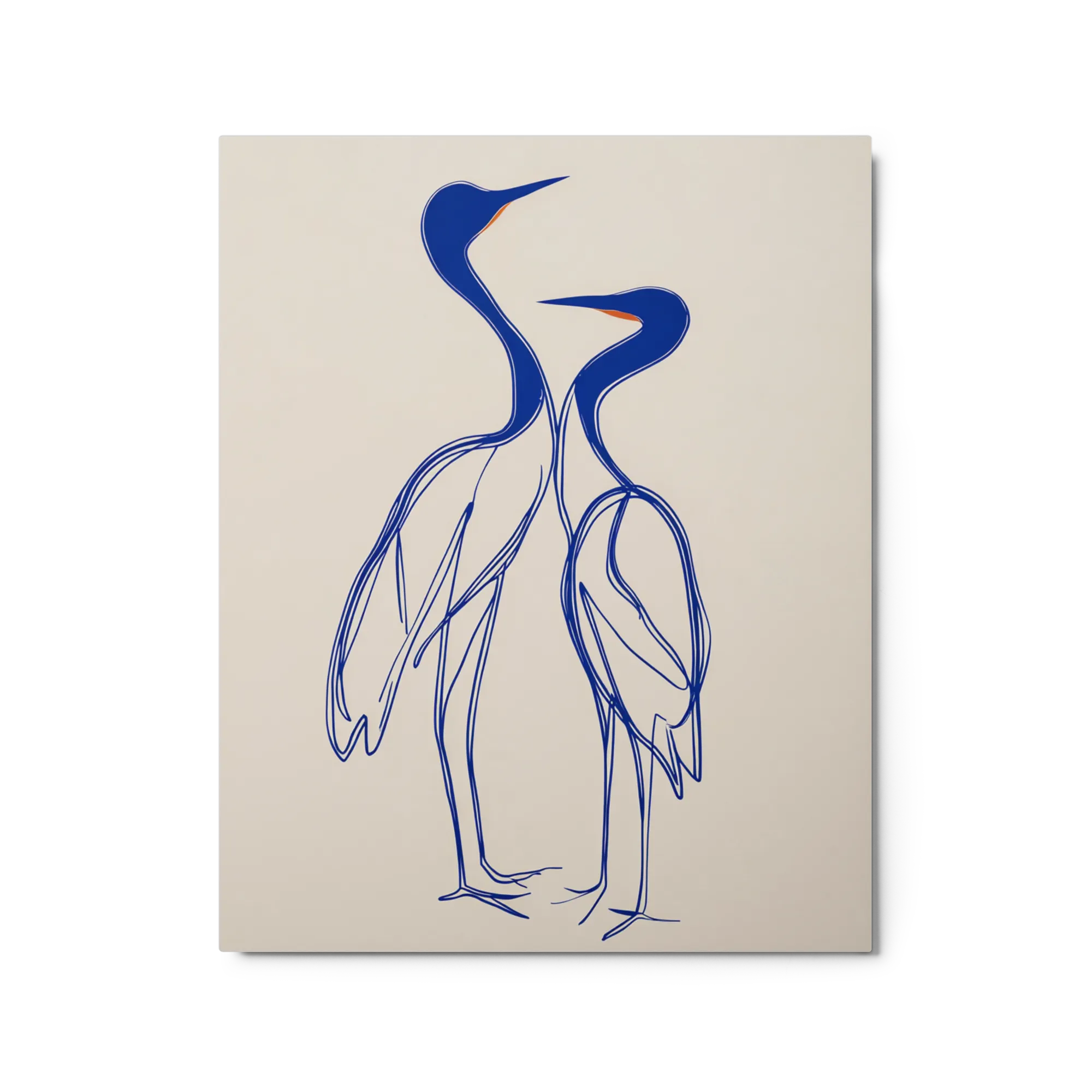 Blue Cranes in Harmony