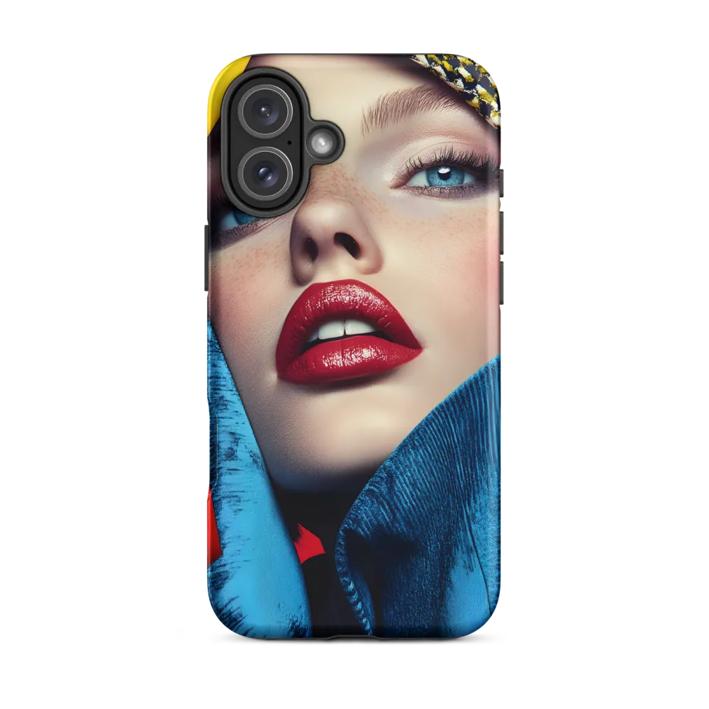 Vibrant Model Portrait | Phone Case