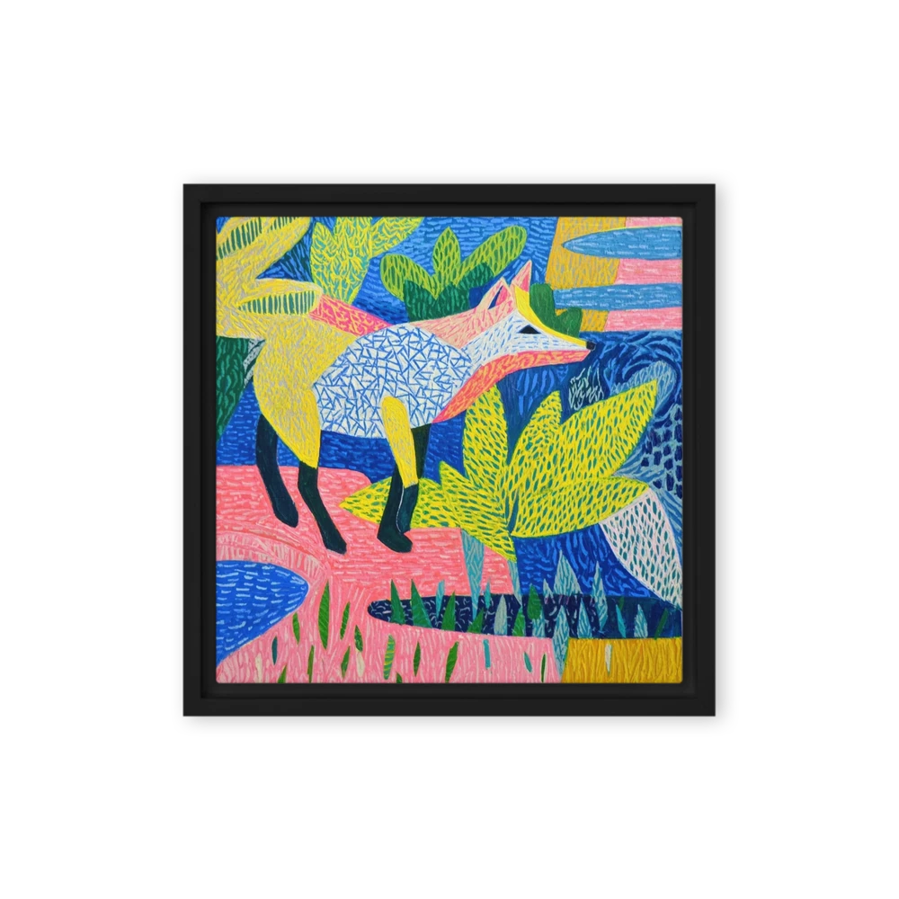 The Patterned Fox | Art Print