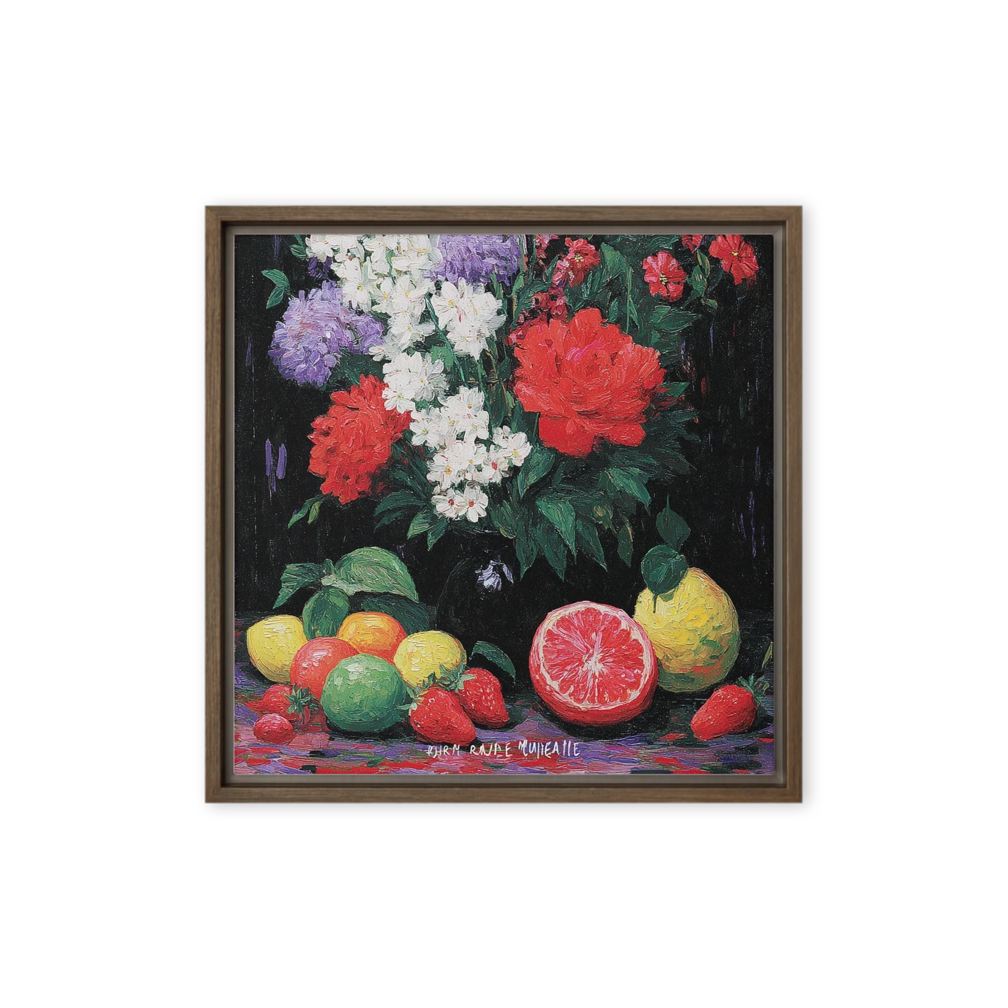 Still Life with Flowers and Citrus