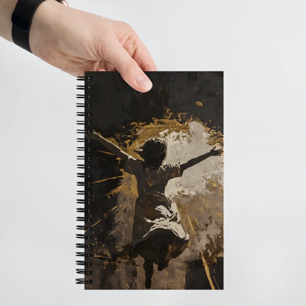 Ecstasy in Gold 
 Spiral Notebook | 140 pages