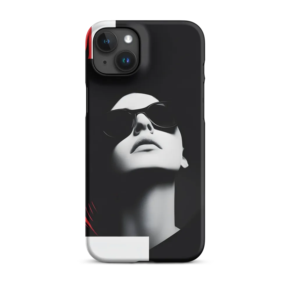 Geometric Shadow Portrait | Phone Case