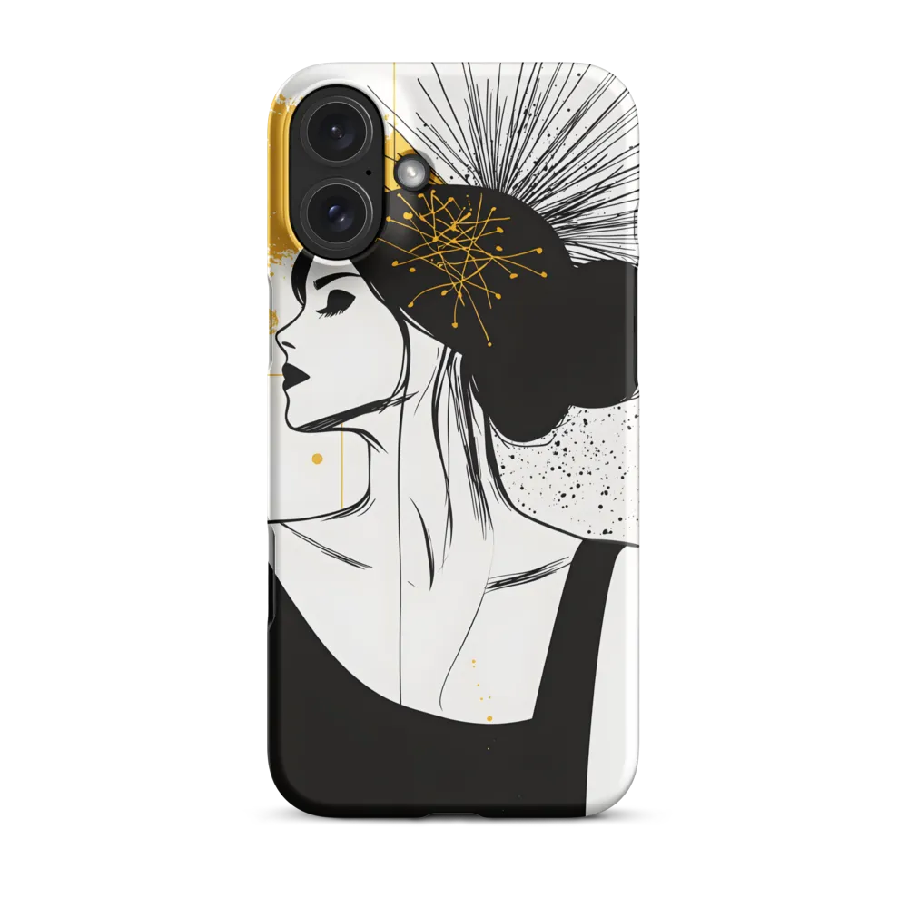 Golden Halo Profile | Phone Case
