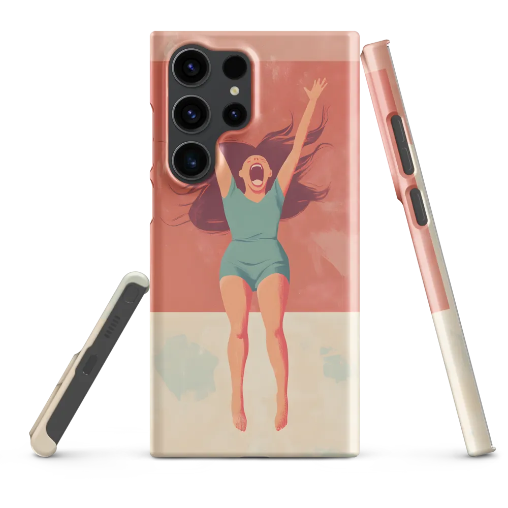 Joyful Woman Illustration | Phone Case