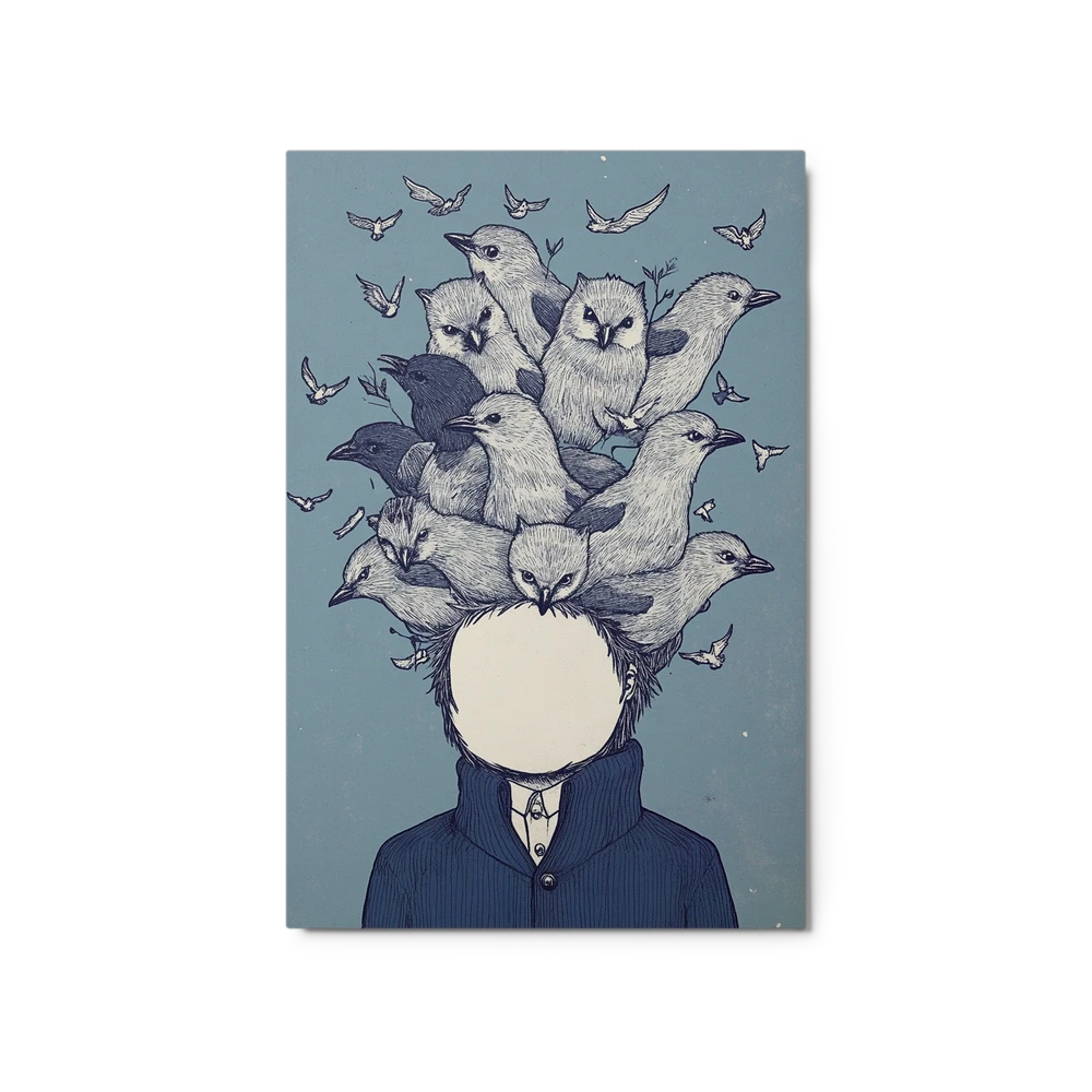 Overrun by Birds | Art Print