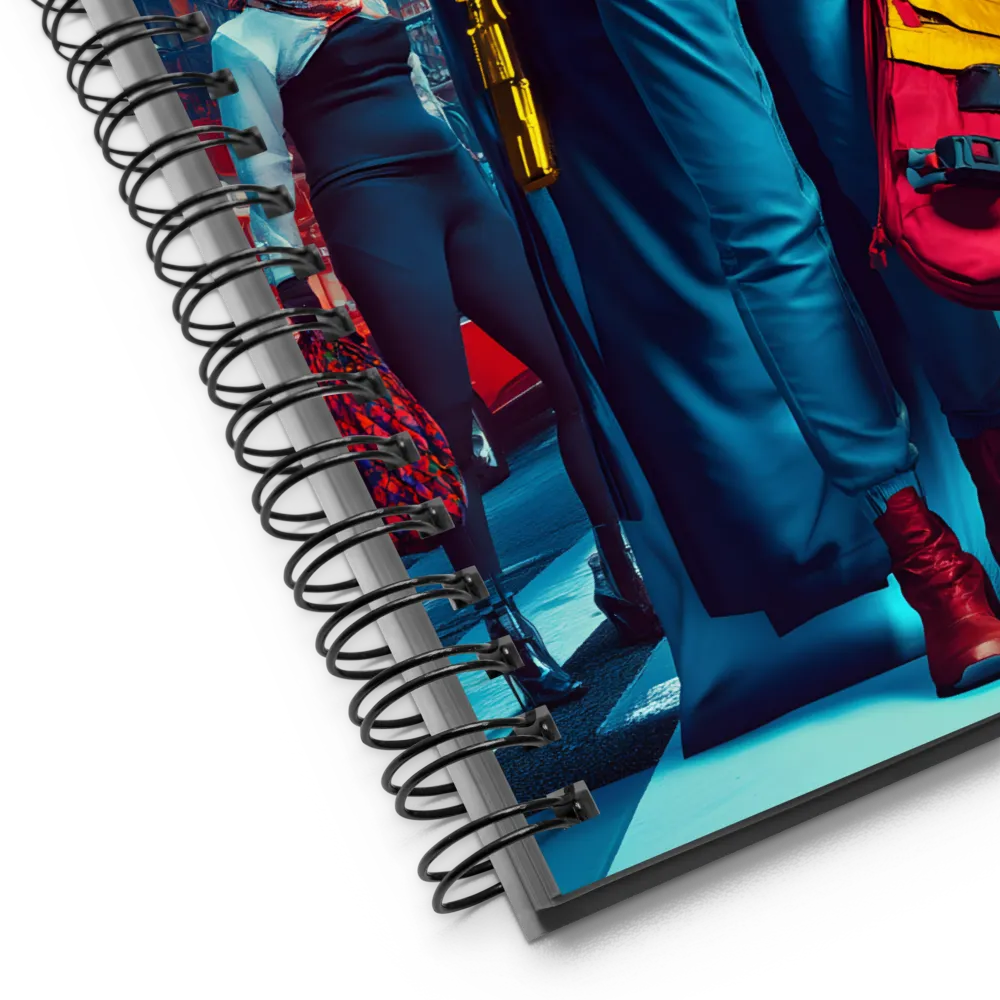 City's New Protector 
 Spiral Notebook | 140 pages