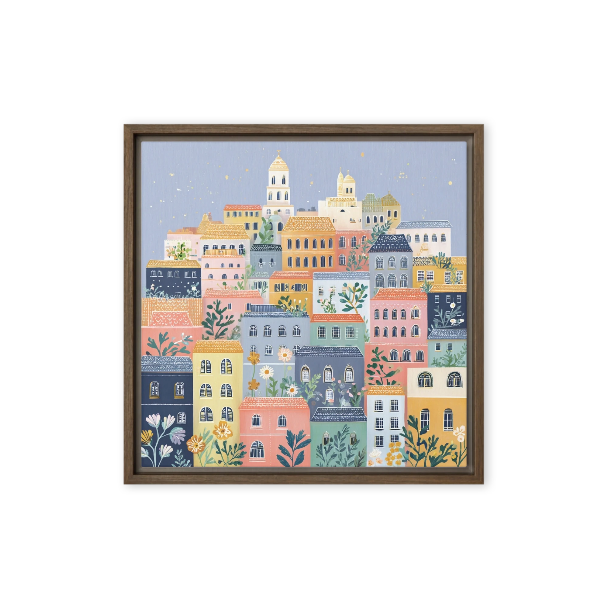 Whimsical Hillside Village