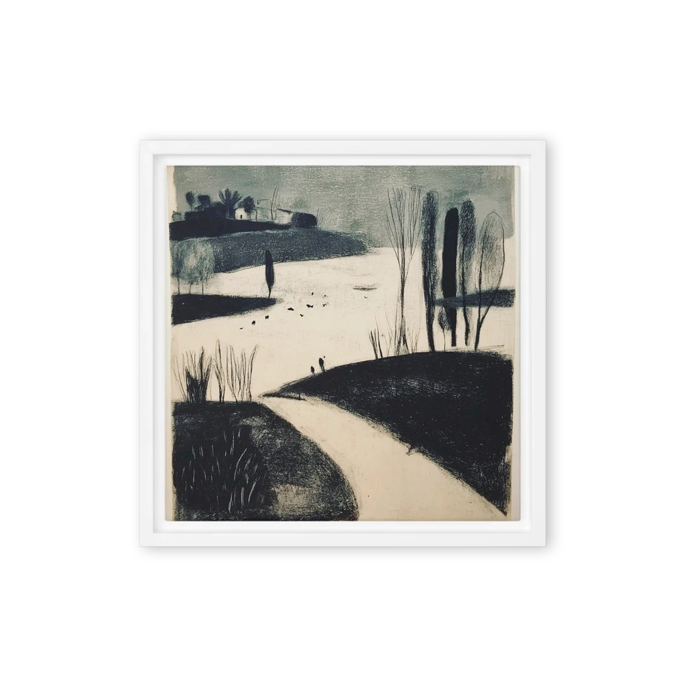 Riverbank Path | Art Print