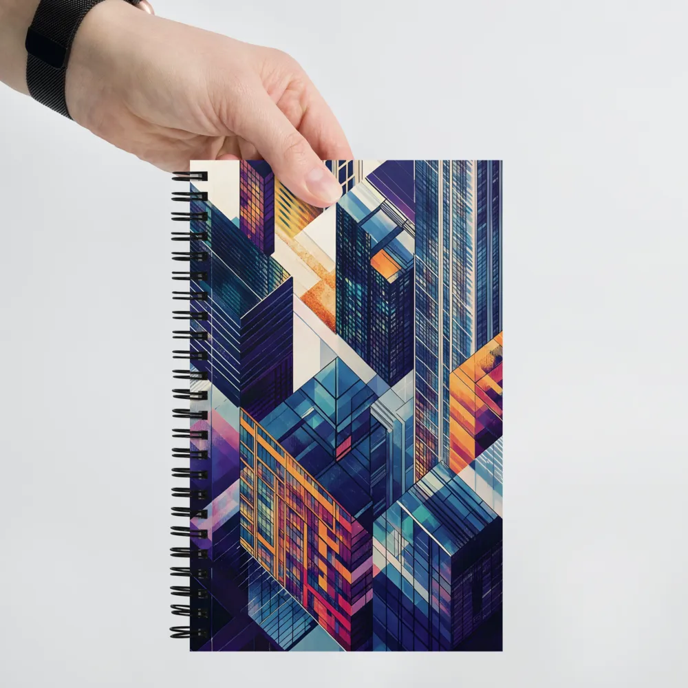 Urban Geometry 
 Spiral Notebook | 140 pages