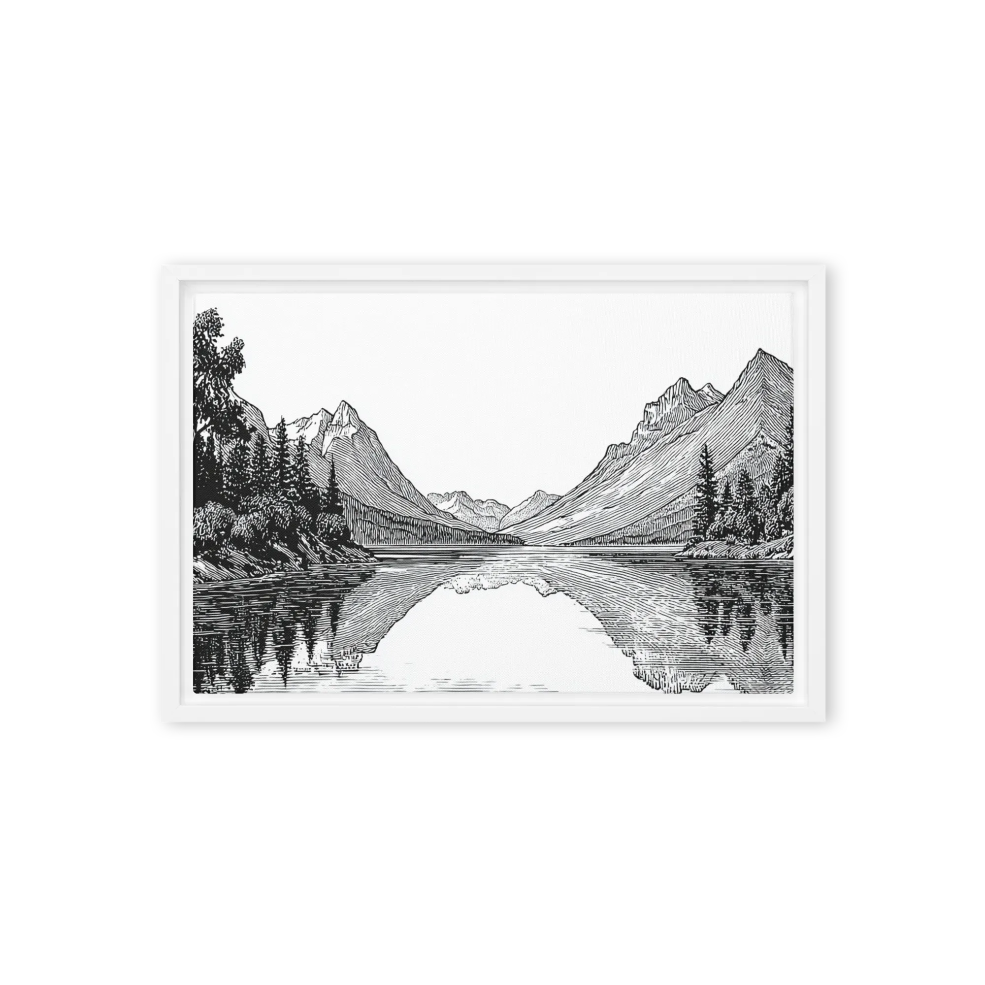 Reflective Waters 
 Canvas | 20″x 28″