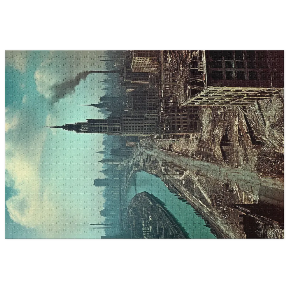 Industrial Decay 
 Jigsaw Puzzle in Tin Box