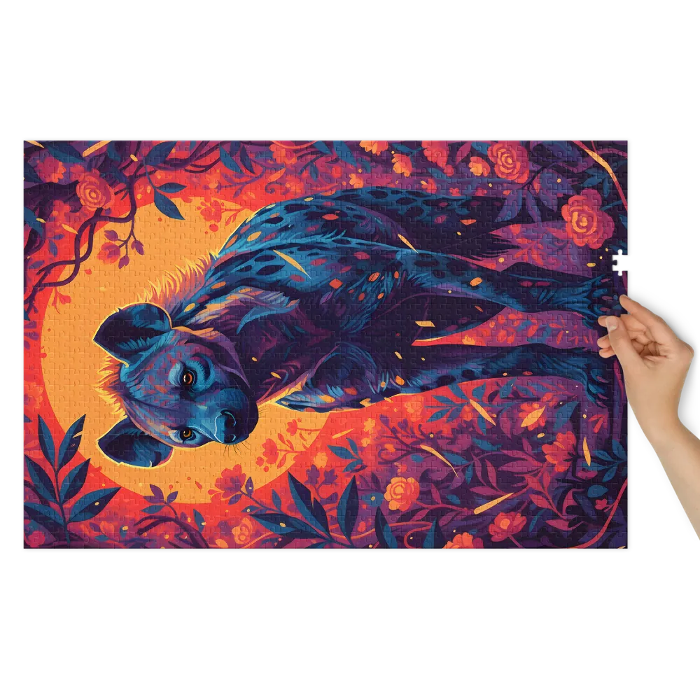Luminous Hyena | Jigsaw Puzzles