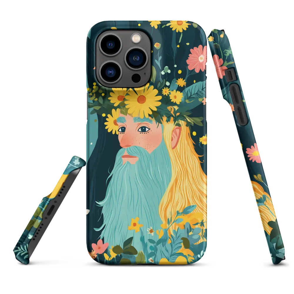 Nature Spirit with Floral Crown | Phone Case