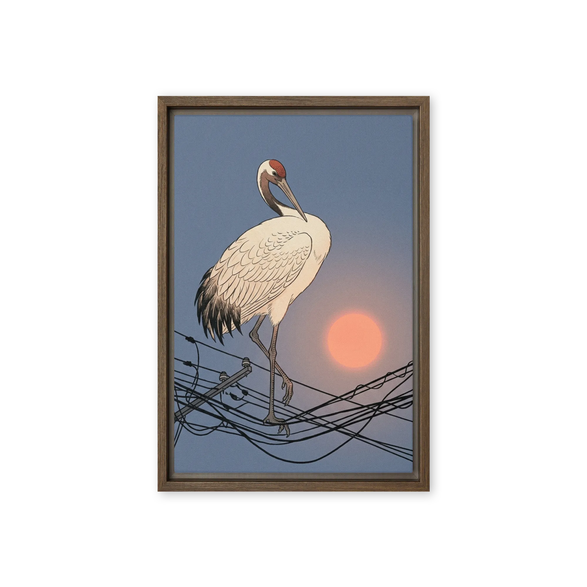 Perched at Sunset