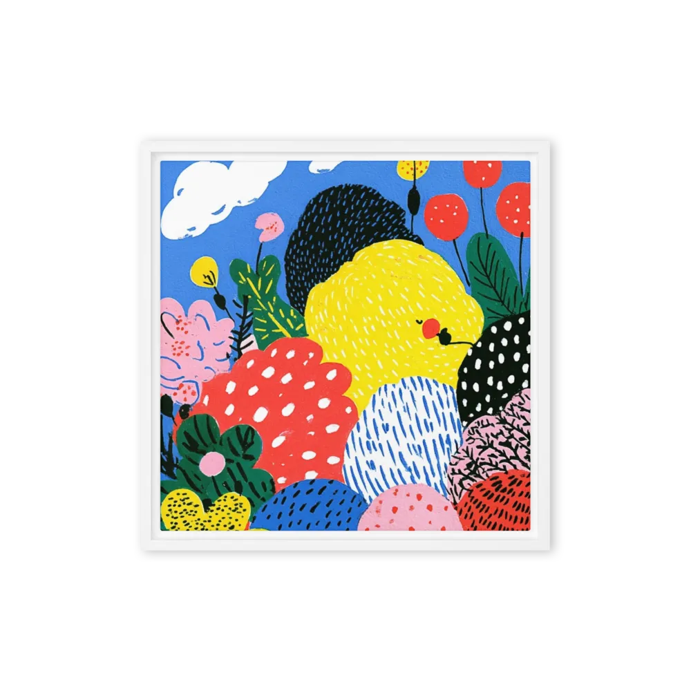 Vibrant Garden Horizon | Art Print