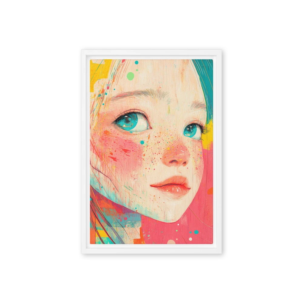 The Freckled Gaze | Art Print