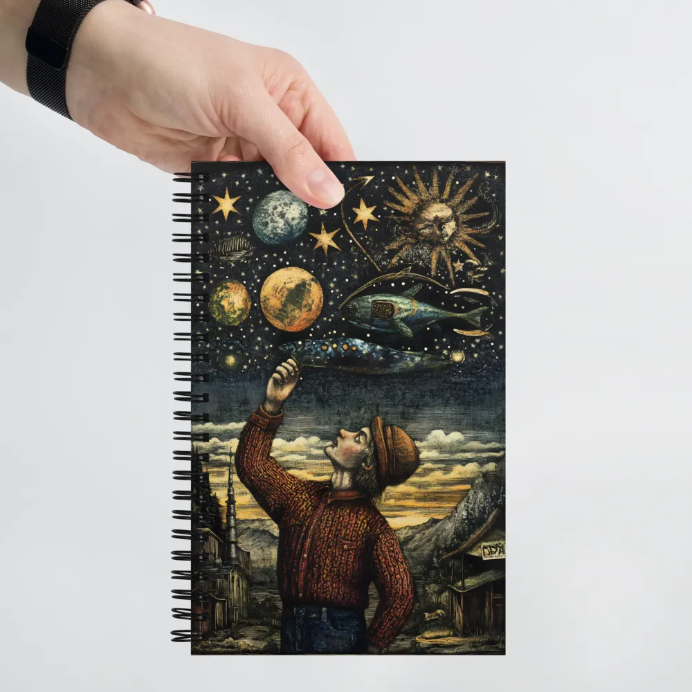 The Celestial Dreamer 
 Spiral Notebook | 140 pages