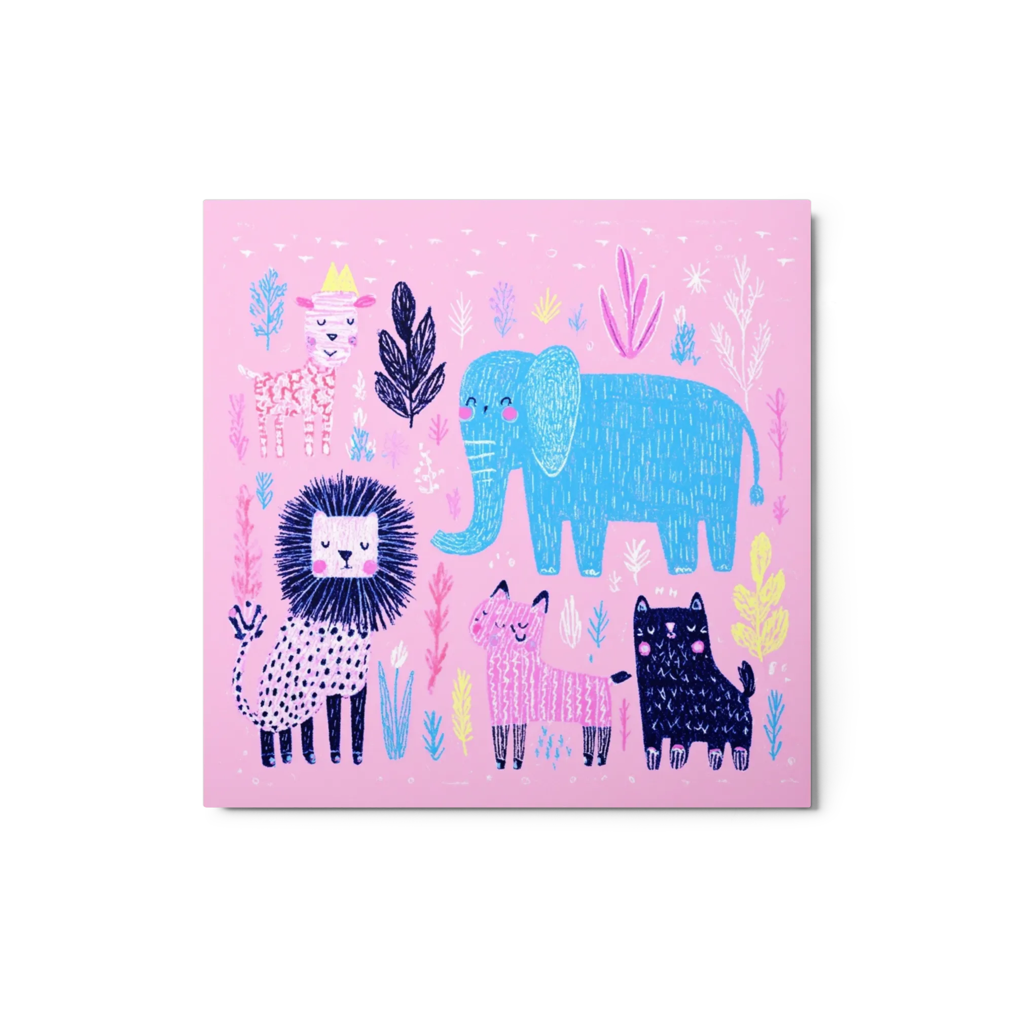 Pink Safari Friends