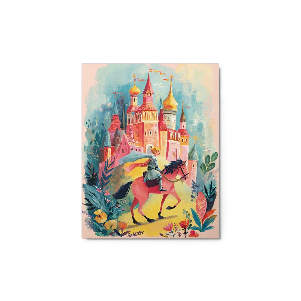 The Pink Castle Journey | Art Print