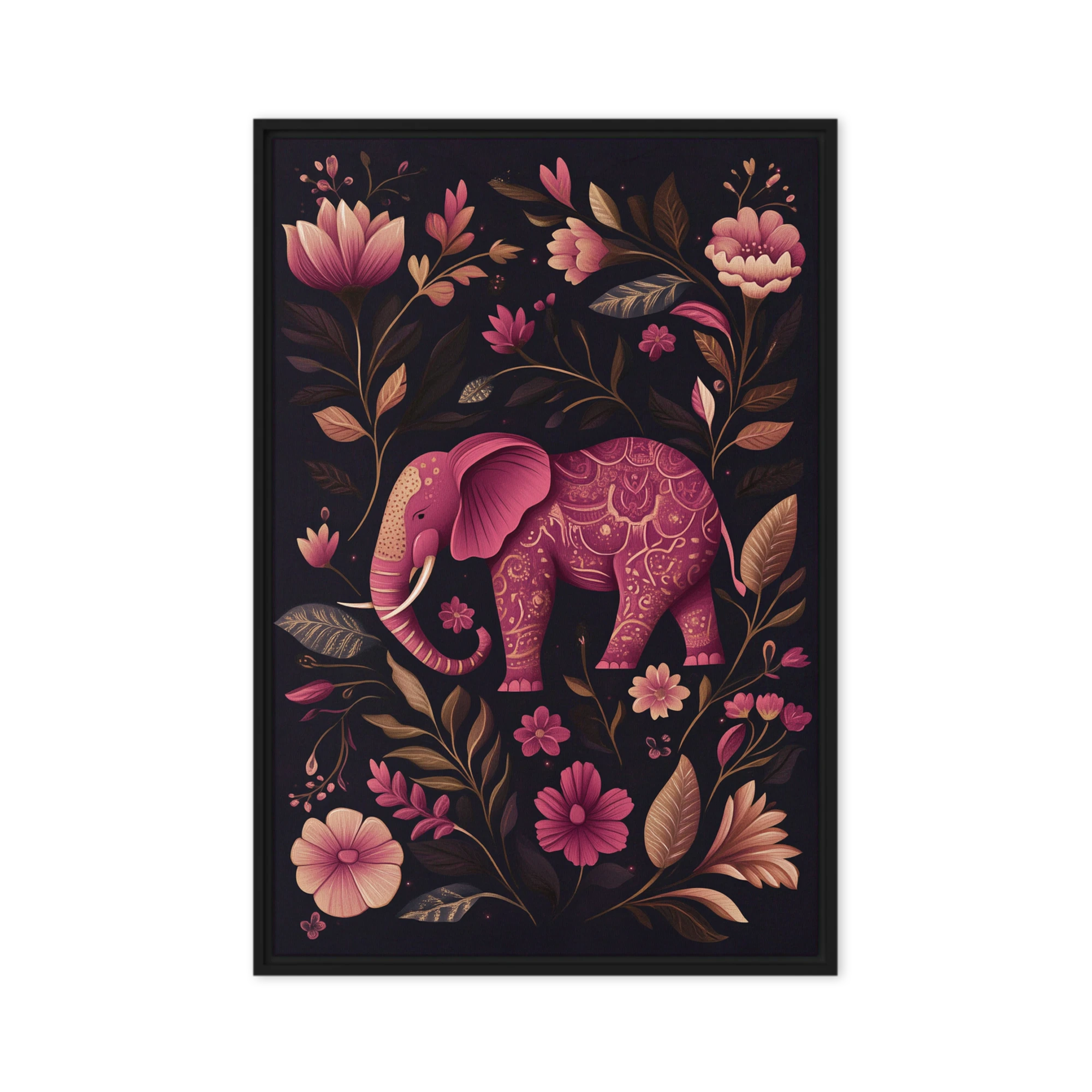 Elephant in Bloom | Art Print