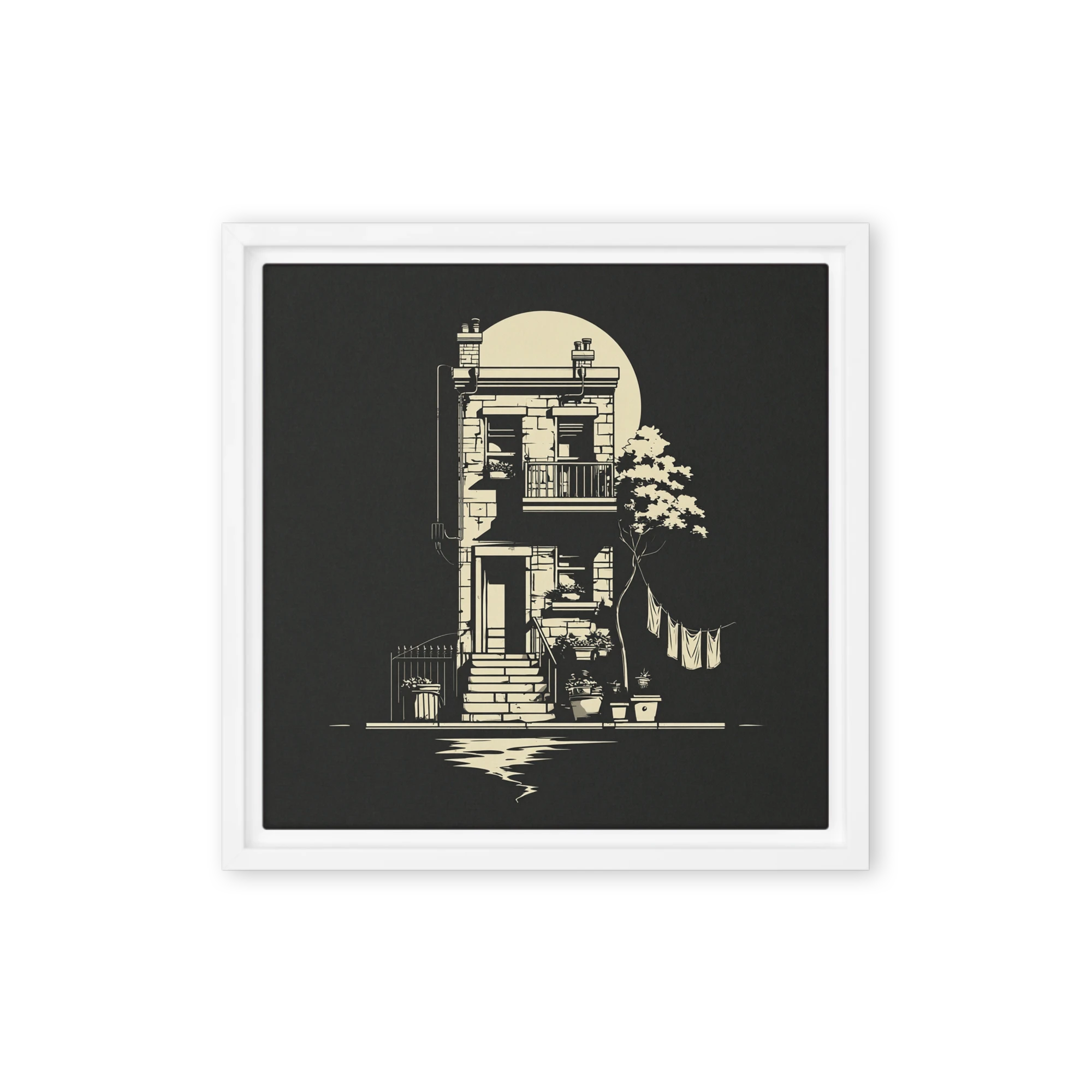 Moonlit City Dwelling