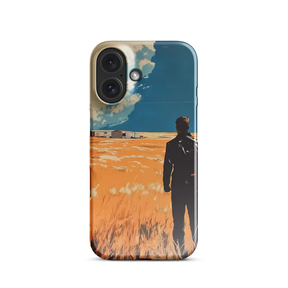 Man in Golden Field 
 iPhone 14 Plus | Tough Case