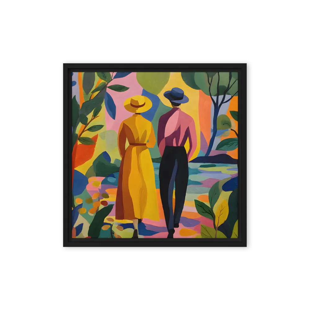 For collectors of Fauvist-cubist structure — Midday in the greenhouse