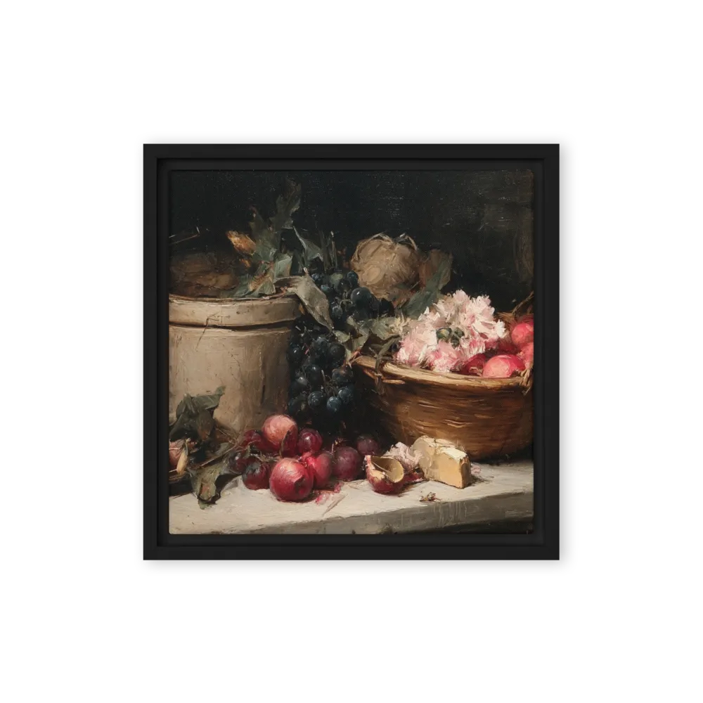 Harvest in Chiaroscuro 
 Metal Print | 12″x 12″