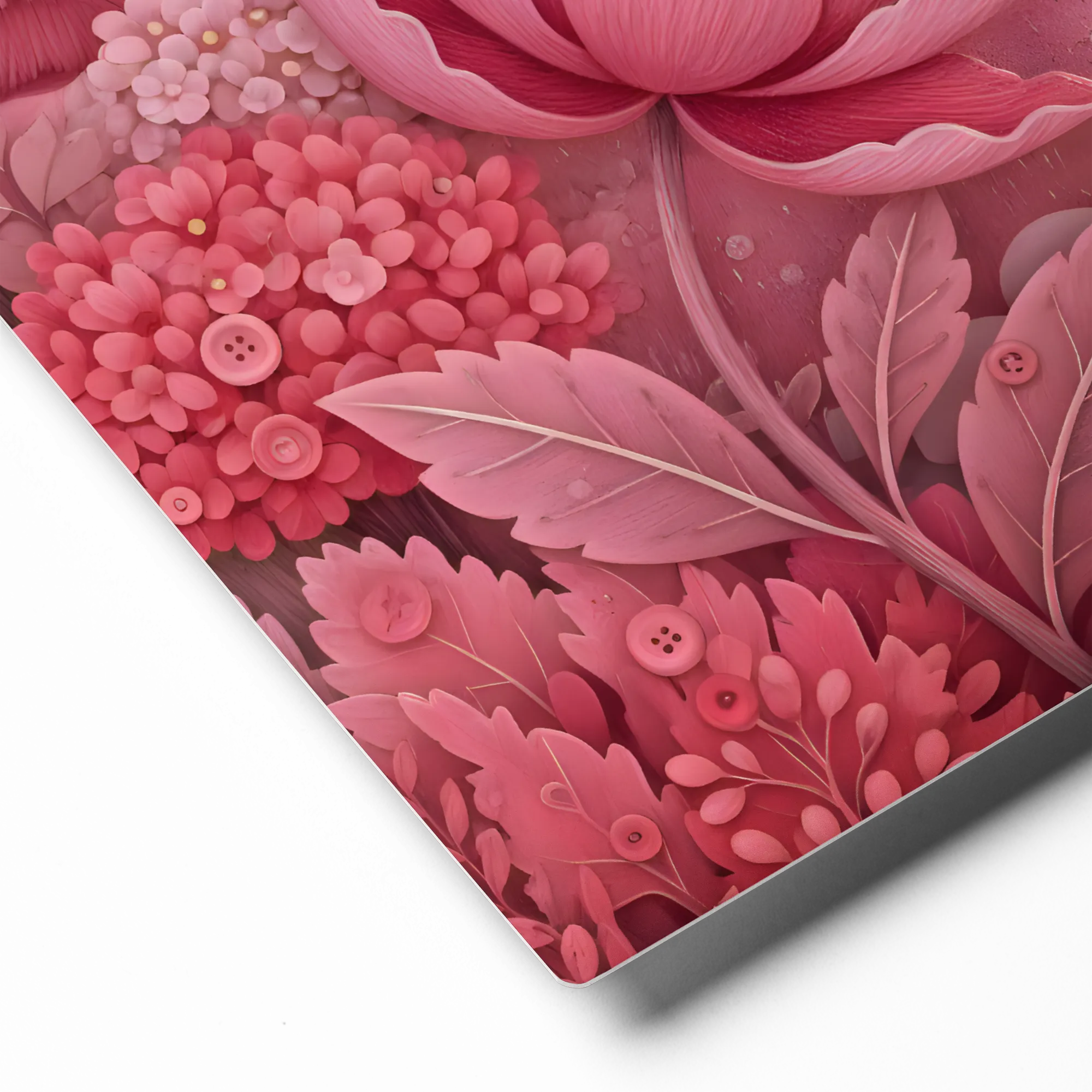 Pink Forest Hummingbird 
 Canvas | 30″x 30″