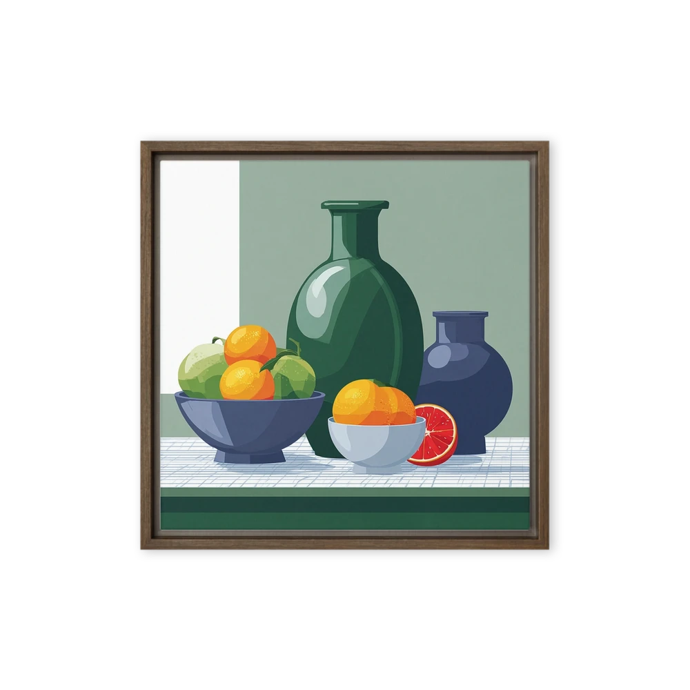 Modern Fruit Still Life | Art Print