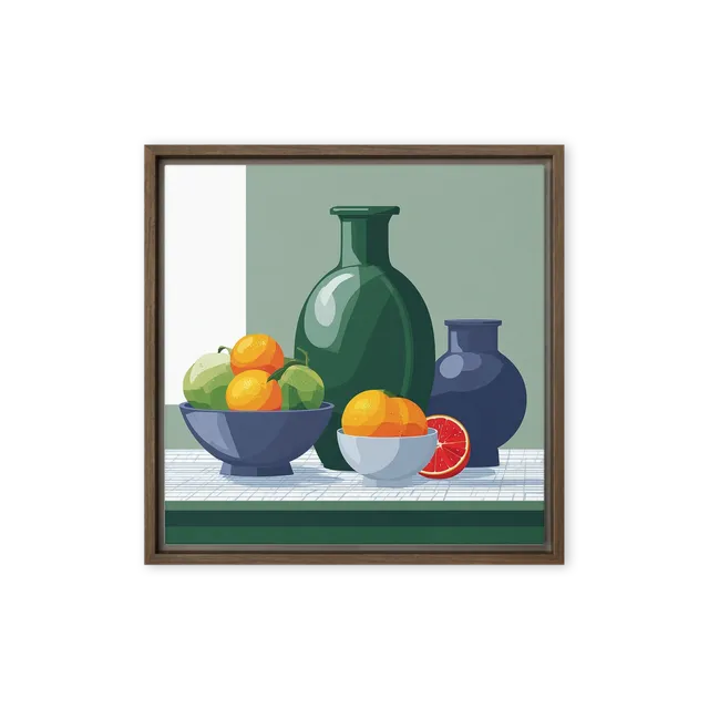 Modern Fruit Still Life | Art Print
