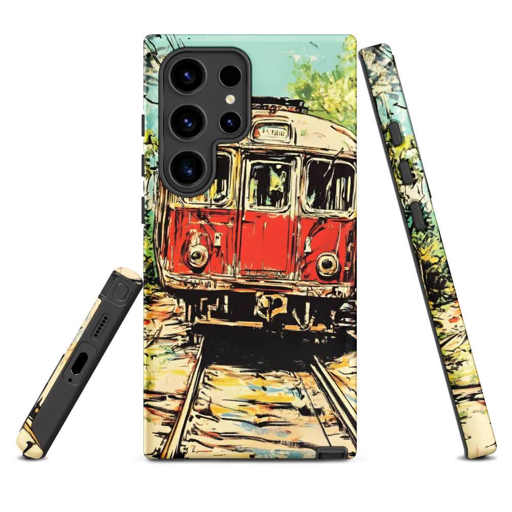 Vintage Train Illustration | Phone Case