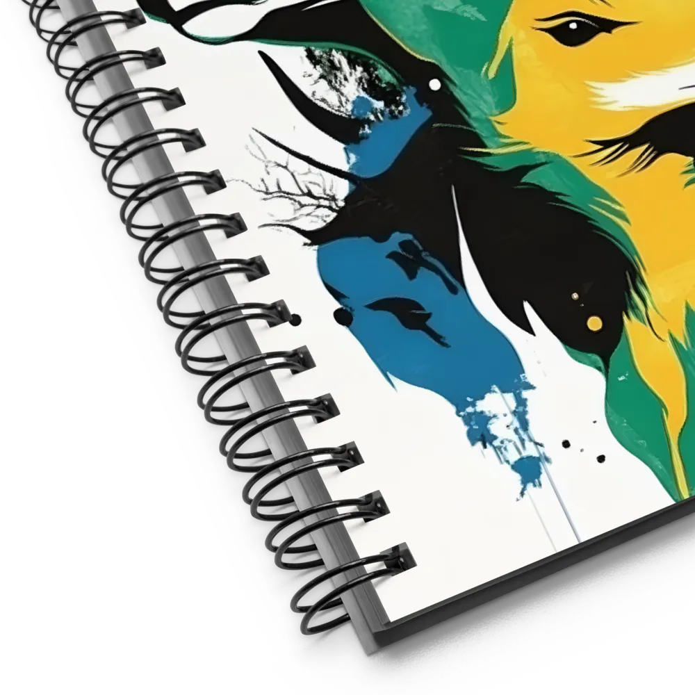 Forest Spirit Illustration 
 Spiral Notebook | 140 pages