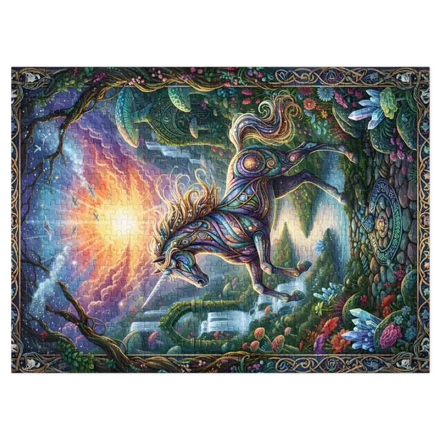 Enchanted Sunrise Unicorn | Jigsaw Puzzles