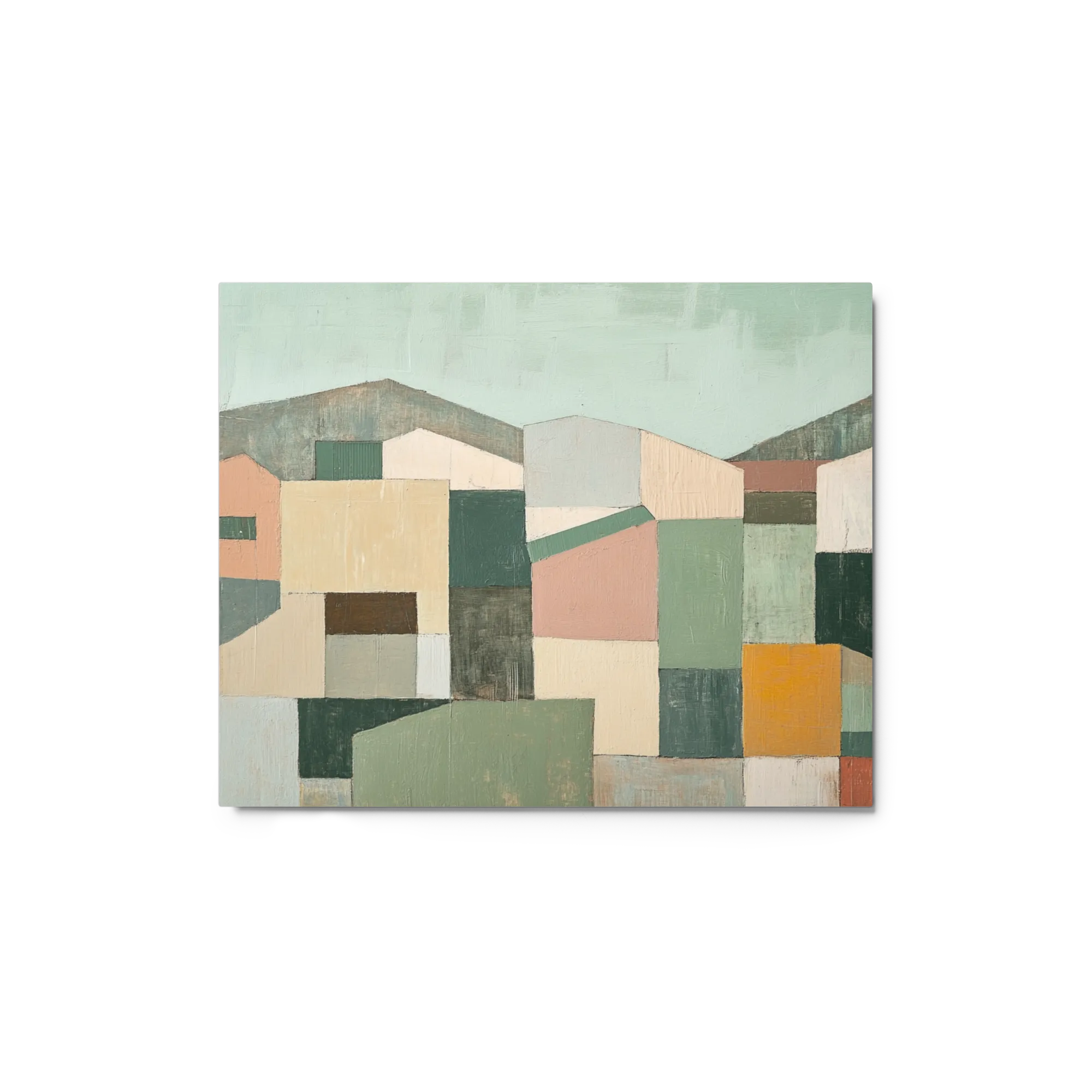 Muted Blocks Townscape