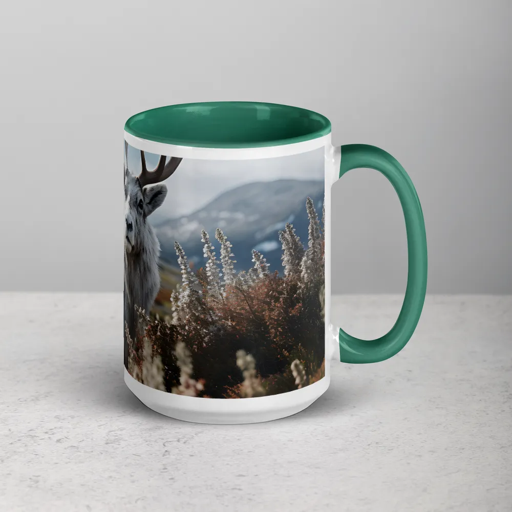 Arctic Wanderer 
 Mug with Golden Yellow inside