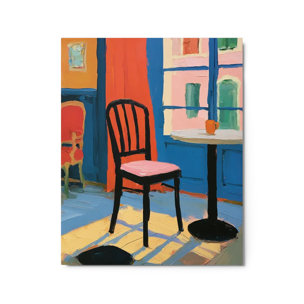 Sunlit Cafe Corner | Art Print