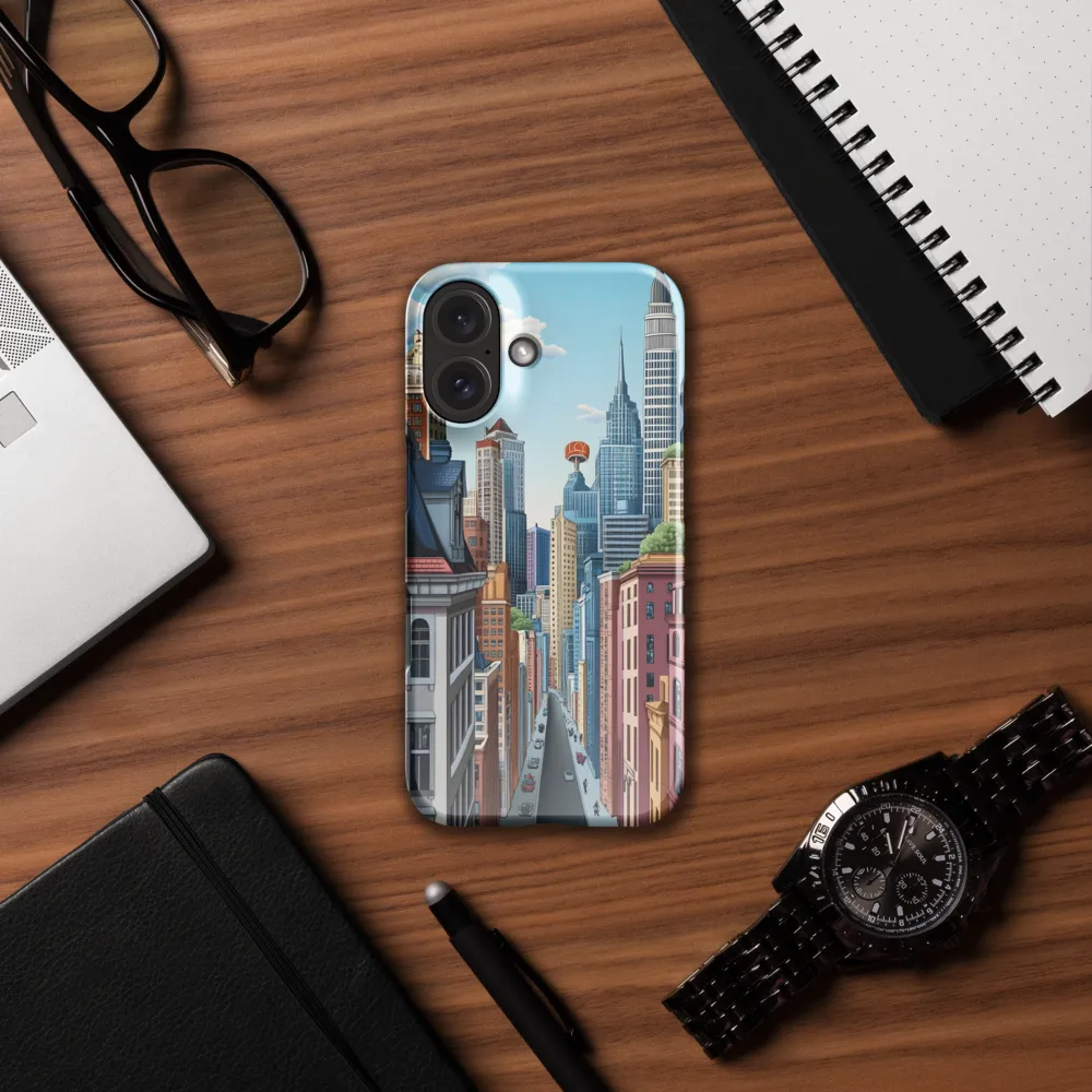 Colorful Cityscape Perspective 
 iPhone 17 Air | MagSafe® Tough Case