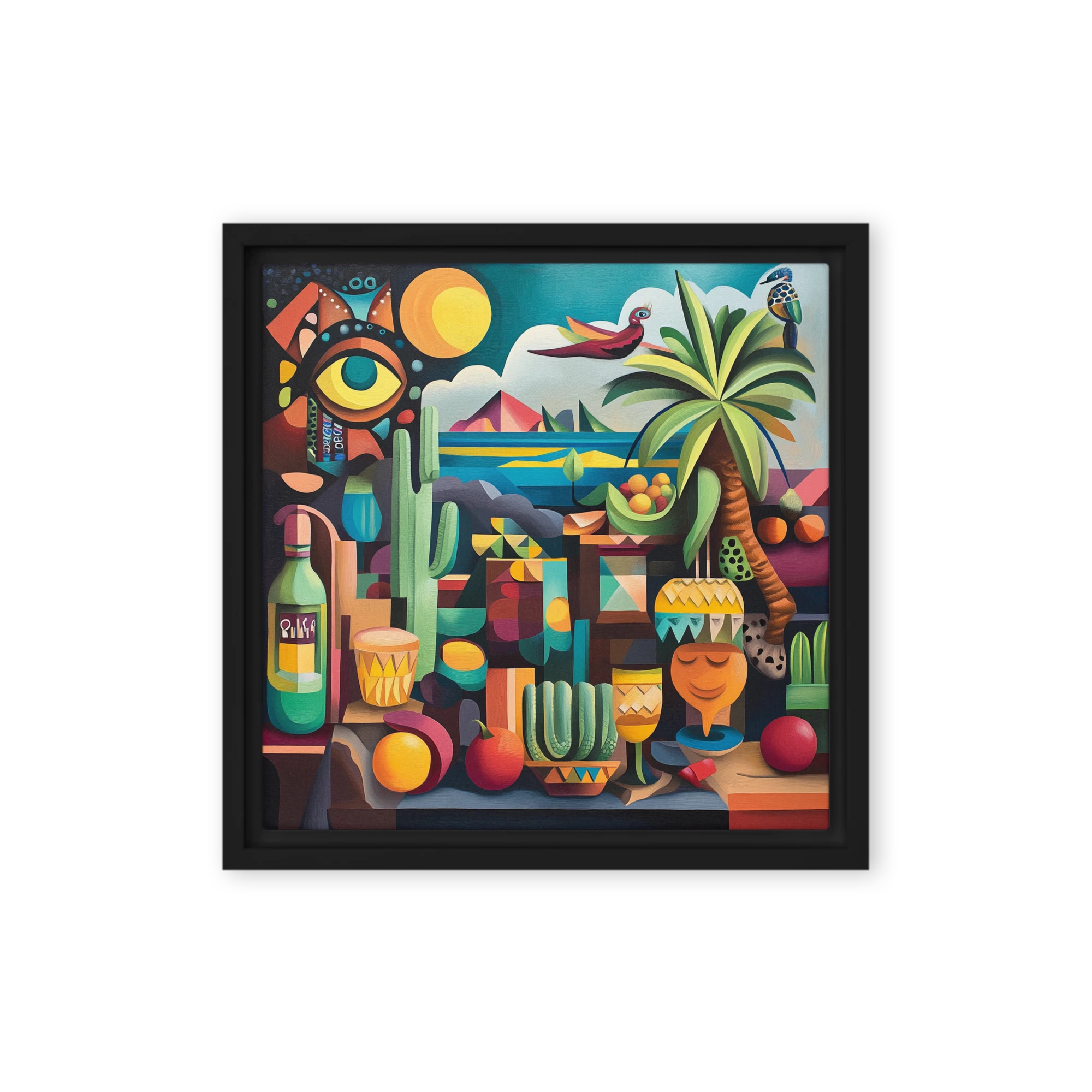 Colorful Surrealistic Landscape