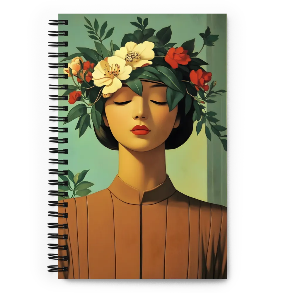 Serene Bloom 
 Spiral Notebook | 140 pages