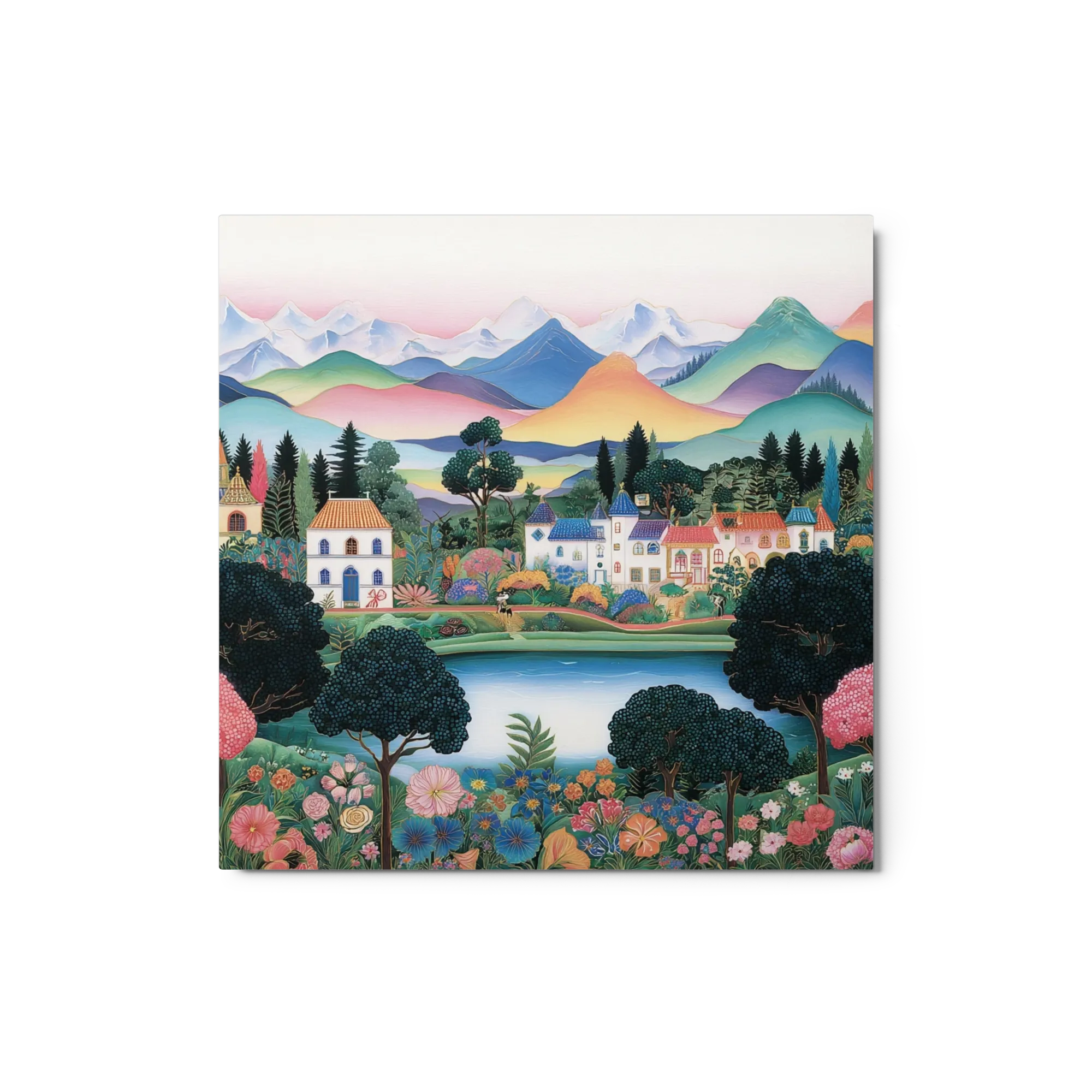 Serene Alpine Valley