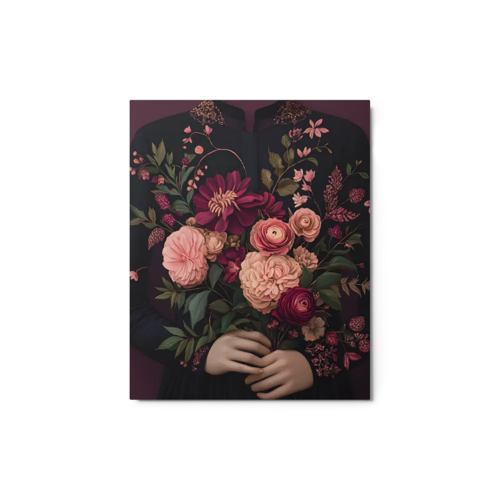 Embroidered Floral Bouquet