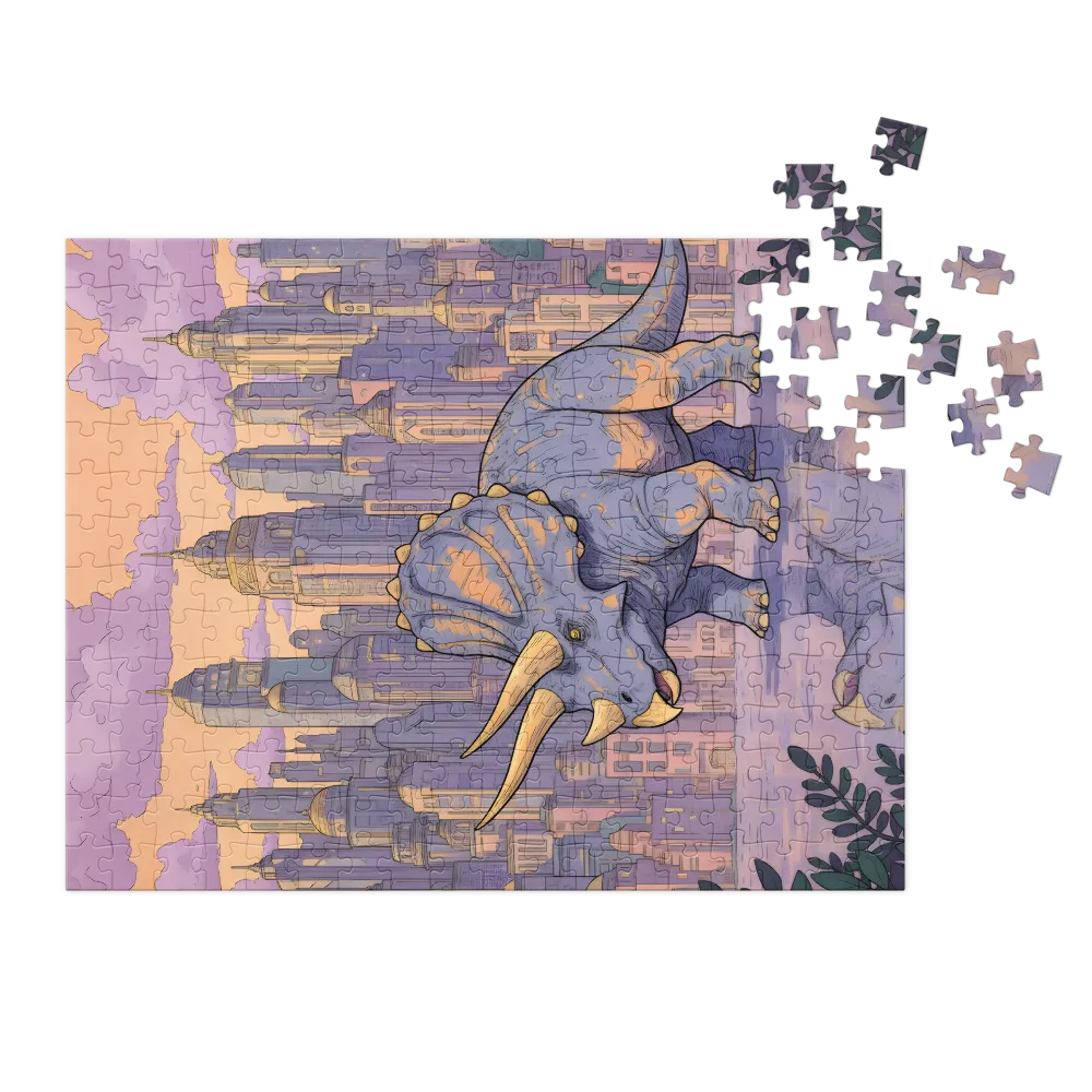Urban Triceratops | Jigsaw Puzzles