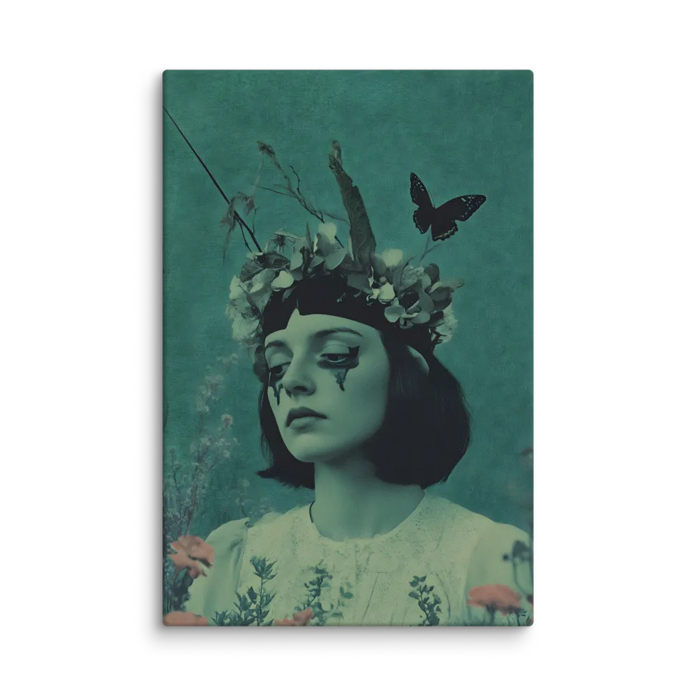 Melancholy Bloom 
 Canvas | 18″x 26″