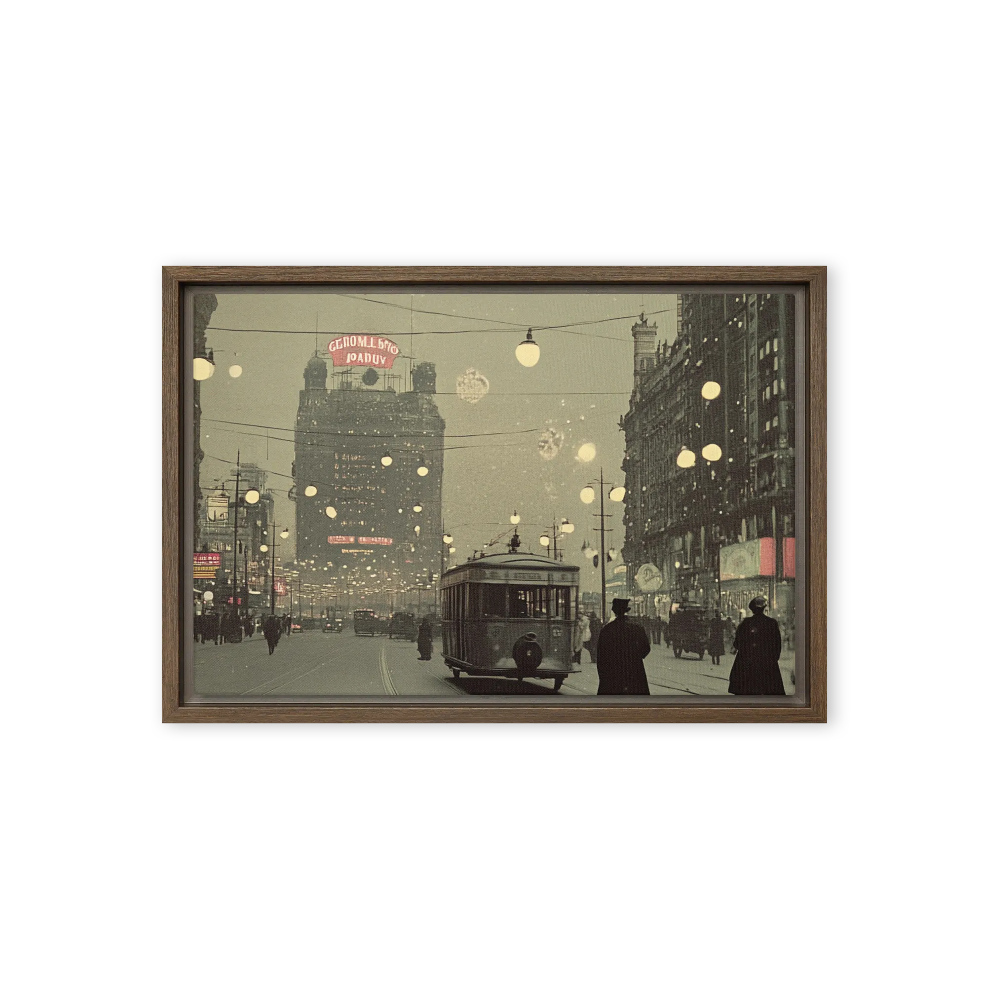Echoes of the Avenue 
 Metal Print | 20″x 30″