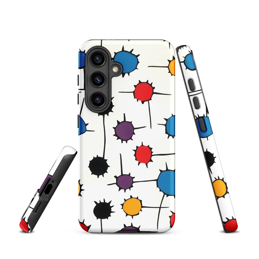 Colorful Abstract Shapes Design | Phone Case