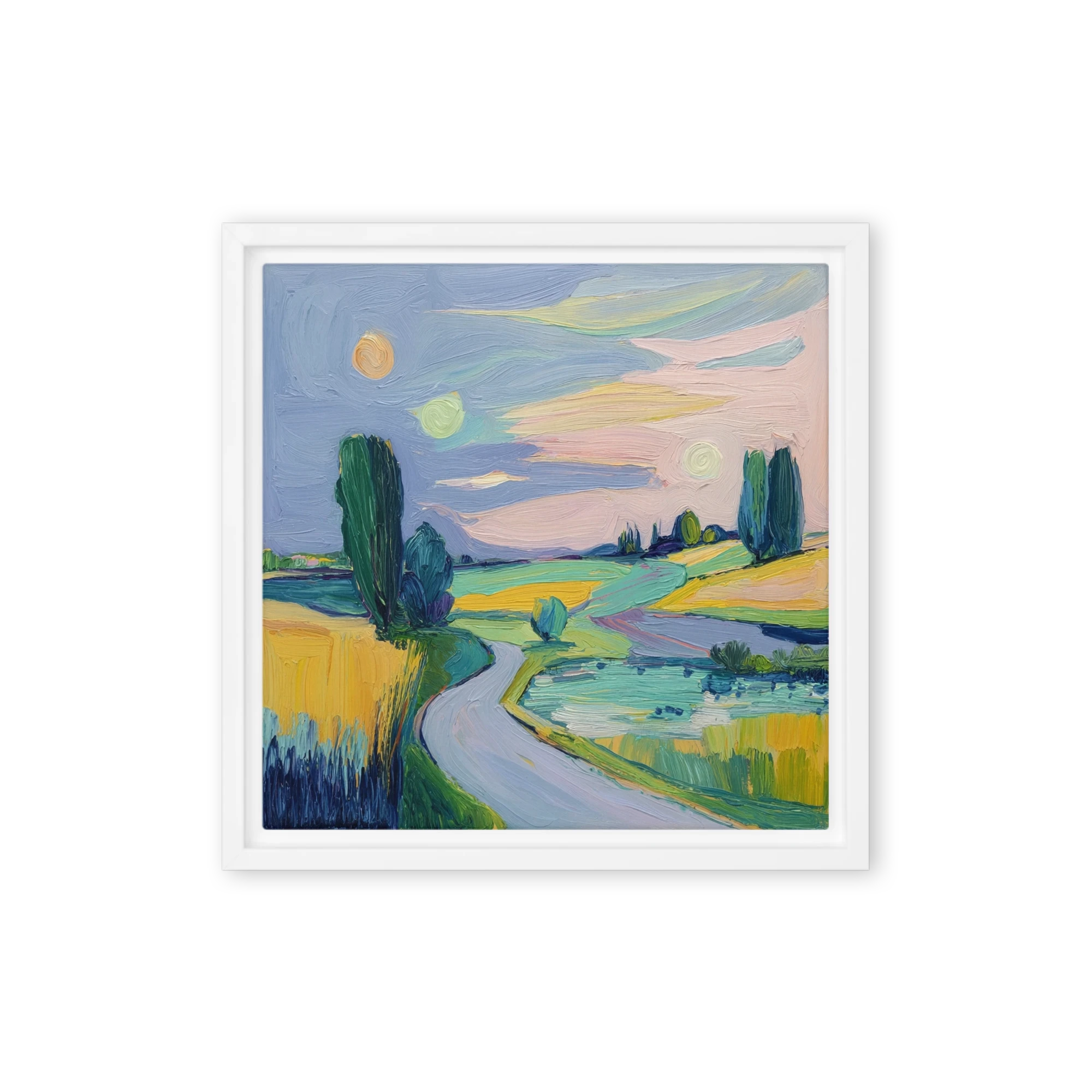 Three Moons Over Pastoral Hills